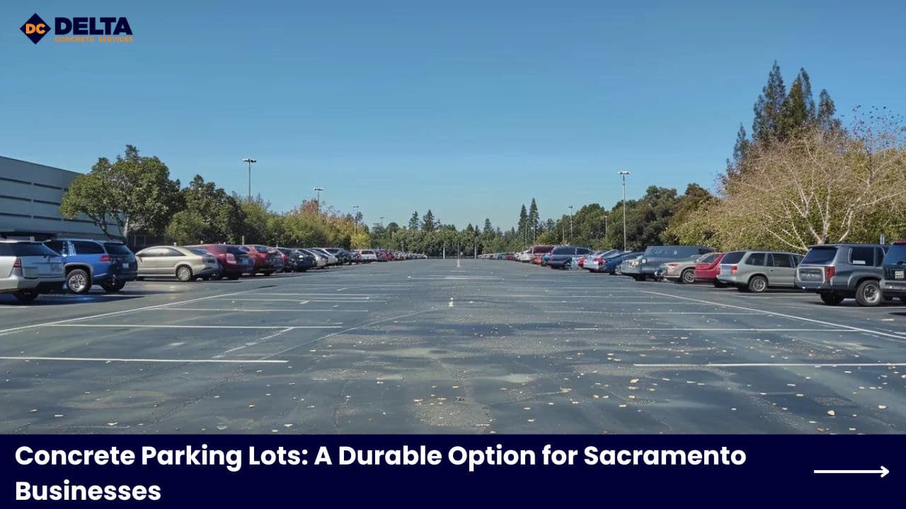 Blog post Concrete Parking Lots: A Durable Option for Sacramento Businesses image