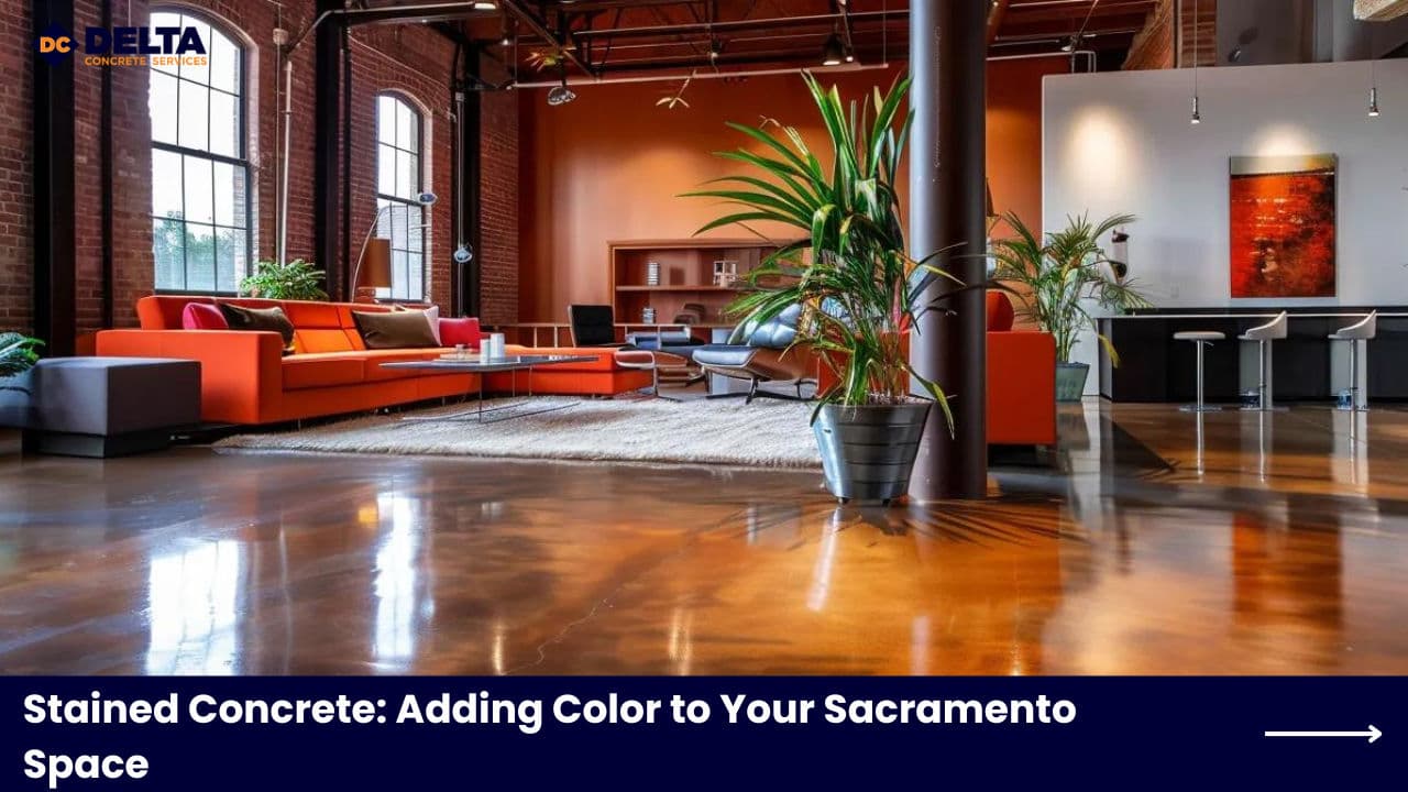 Featured post - Stained Concrete: Adding Color to Your Sacramento Space